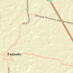 Sezzadio Street Map