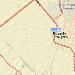 Pozzolo Formigaro Street Map