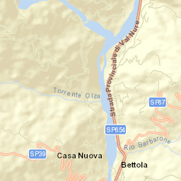 Bettola Street Map