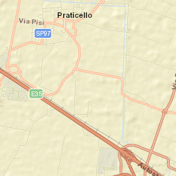 Praticello Street Map