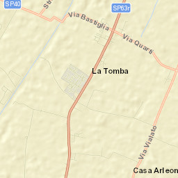 Cadelbosco di Sotto Street Map