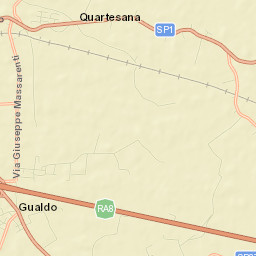 Quartesana Street Map