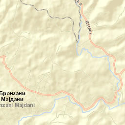 Bronzani Majdan Street Map