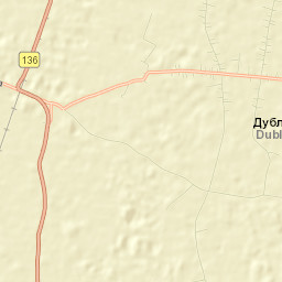 Dublje Street Map