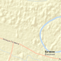Bečmen Street Map