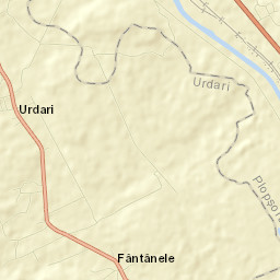 Comuna Urdari Street Map
