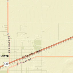 Powell Street Map