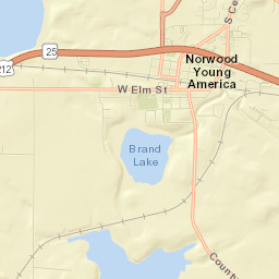 Norwood (historical) Street Map