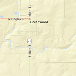 Greenwood Street Map