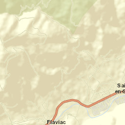 Flaviac Street Map