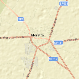 Moretta Street Map