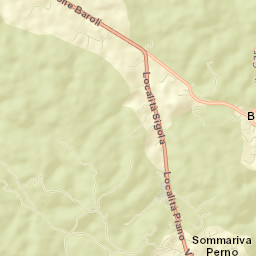 Baldissero d'Alba Street Map