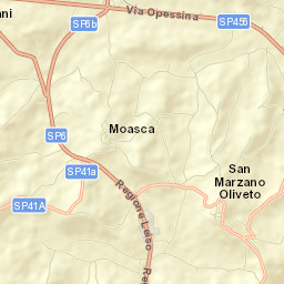 Moasca Street Map