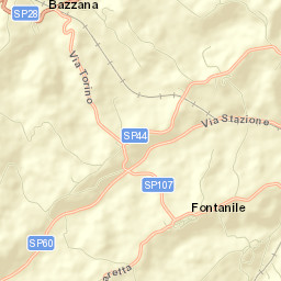 Castelletto Molina Street Map