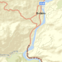 Bobbio Street Map