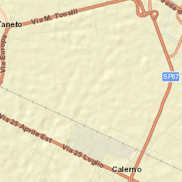 Calerno Street Map