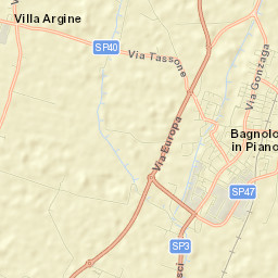 Bagnolo in Piano Street Map