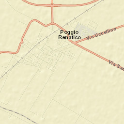 Poggio Renatico Street Map