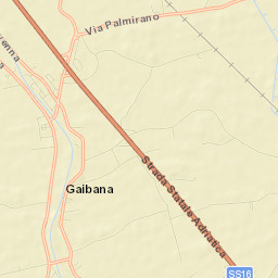 Gaibanella-Sant'Edigio Street Map