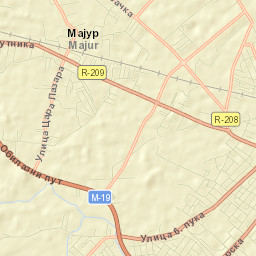 Majur Street Map