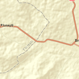 Floreşti Street Map