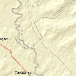 Comuna Broşteni Street Map