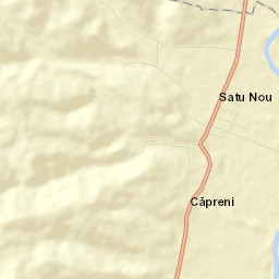 Căpreni Street Map