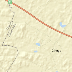 Comuna Căteasca Street Map