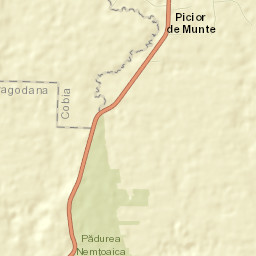 Comuna Dragodana Street Map