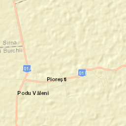 Comuna Poienarii Burchii Street Map