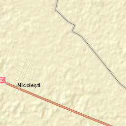 Comuna Miloşeşti Street Map