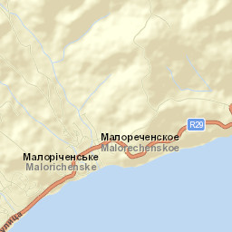 Malorechenskoye Street Map