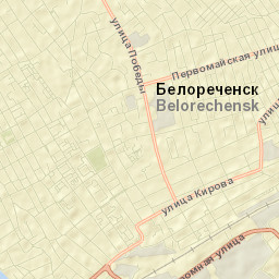 Belorechensk Street Map