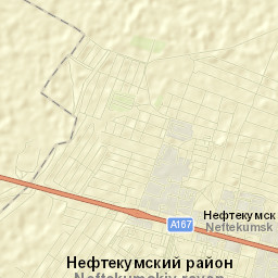 Neftekumsk Street Map