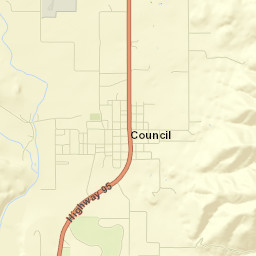 Council Street Map