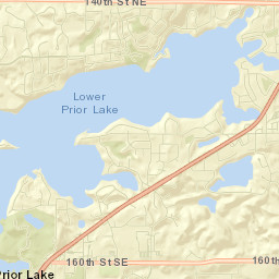 14468 Watersedge Trail Northeast Prior Lake Street Map