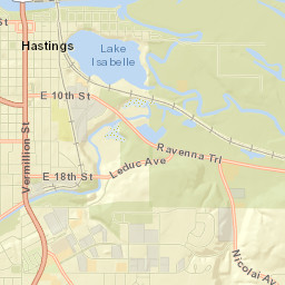 104 24th Street West Hastings MN Street Map