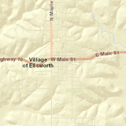 Ellsworth Street Map