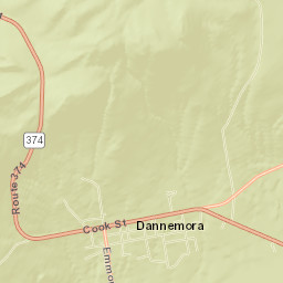 Dannemora Street Map