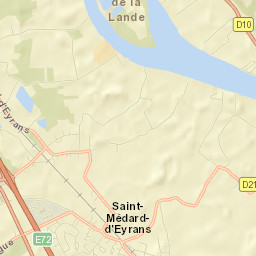 Saint-Médard-d’Eyrans Street Map