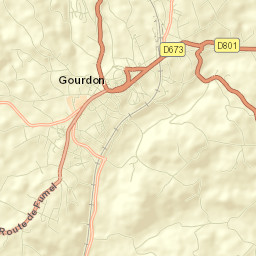 Gourdon Street Map