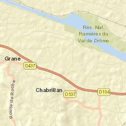 Grane Street Map