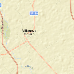 Villanova Solaro Street Map