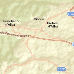 Piobesi d'Alba Street Map