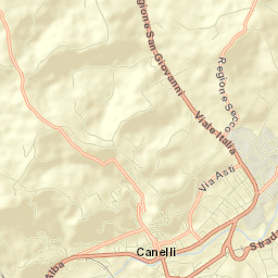 Canelli Street Map