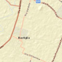 Bastiglia Street Map