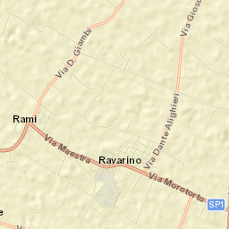 Ravarino Street Map