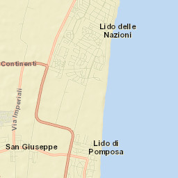 San Giuseppe Street Map