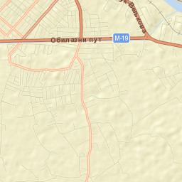 Pocerski Pričinović Street Map
