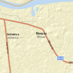 Jelenča Street Map